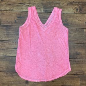 Pink tank top
